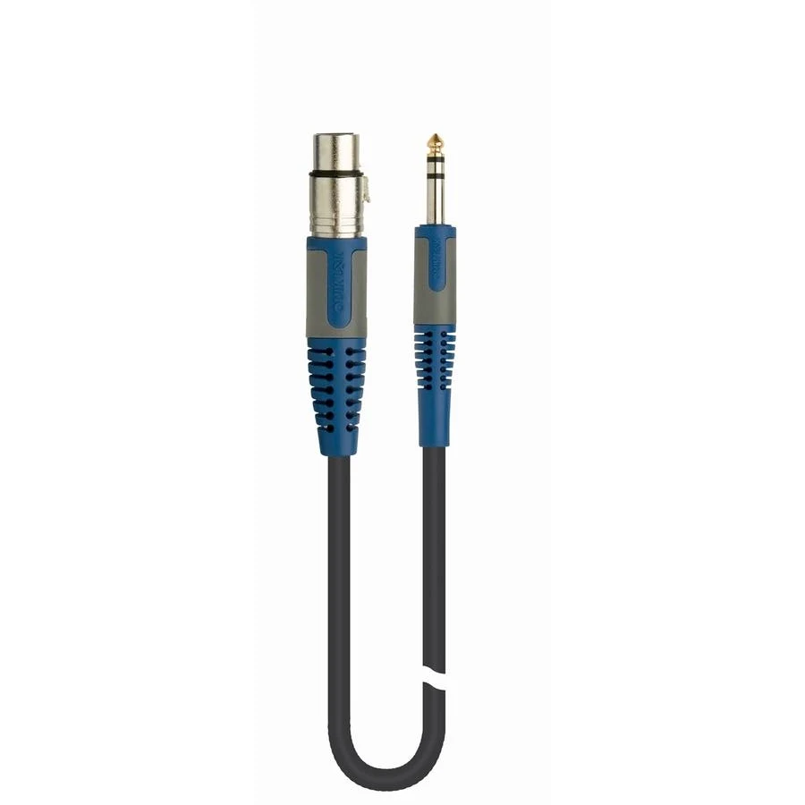 Cable para micrófono XLR hembra a plug estéreo 6.3 mm QuikLok - Imagen 2