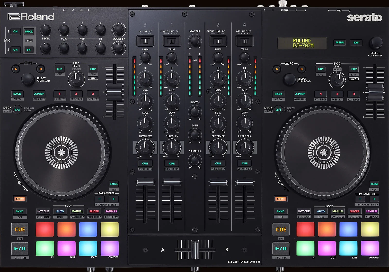 Controlador DJ Roland DJ707M