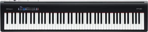 Piano Digital Portátil Roland FP-30X de 88 Teclas - Negro - Imagen 2