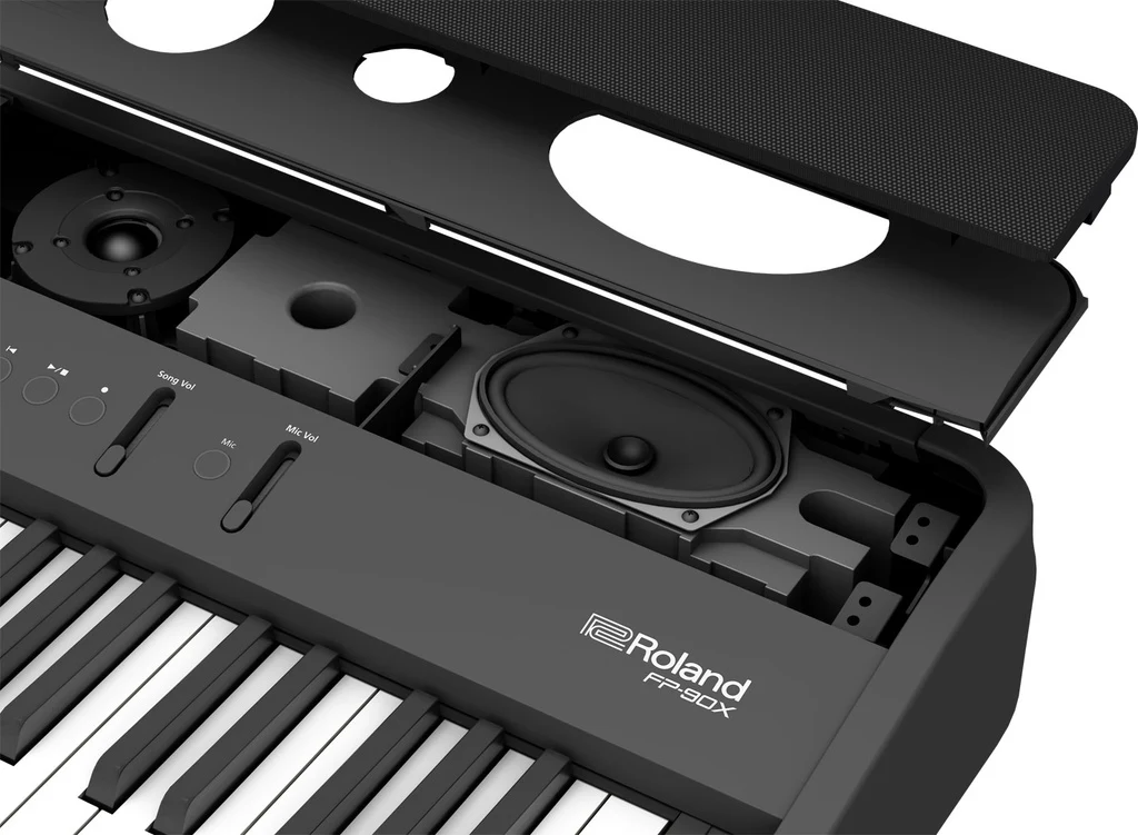 Roland FP-90X BK - Piano Digital Portátil de 88 Teclas (Negro) - Imagen 4