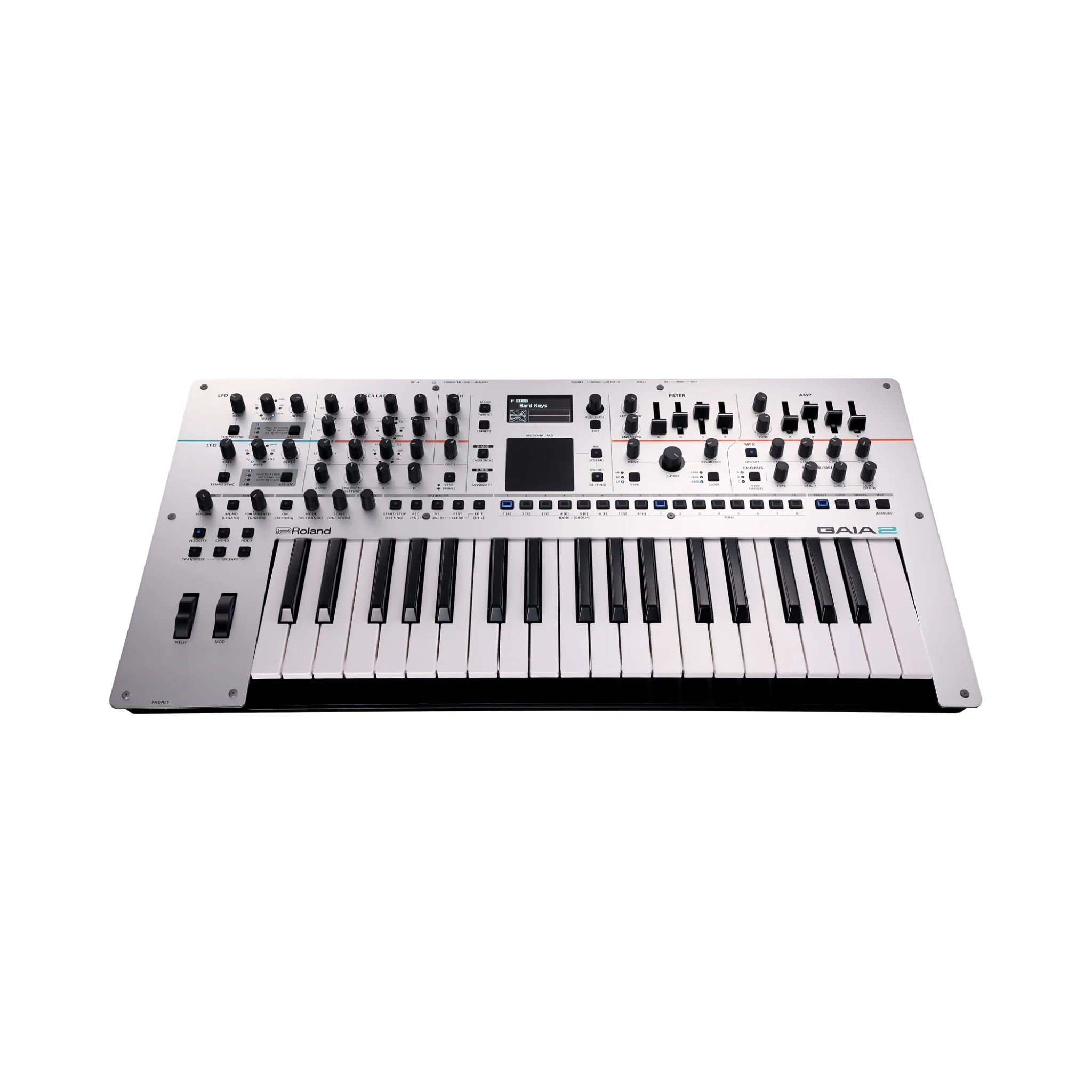 Roland GAIA 2 Sintetizador de 37 Teclas Plateado - Imagen 2