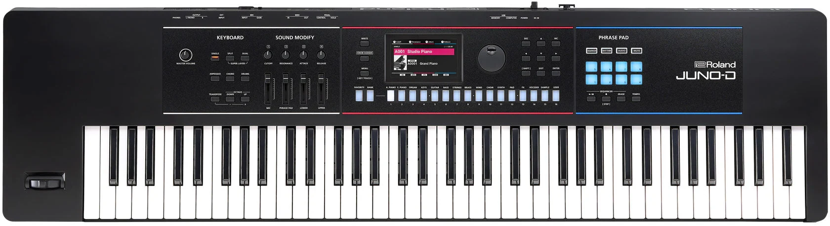Roland Juno-D7 Sintetizador de 76 Teclas