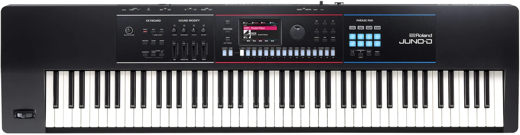 Roland Juno-D8 Sintetizador de 88 Teclas con 3800 Tonos