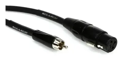 Cable Roland RCC-05-RCXF de 1.5 m con conector XLR hembra a RCA macho