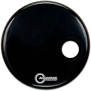 Parche para bombo Aquarian RSM24BK de 24"