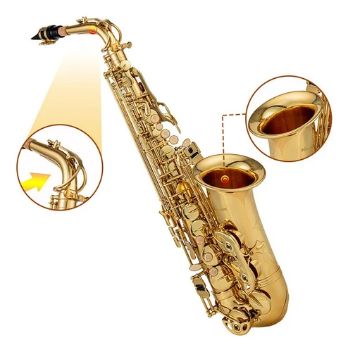 Saxofón Alto Lizt LZSAXA-L con Paquete Completo