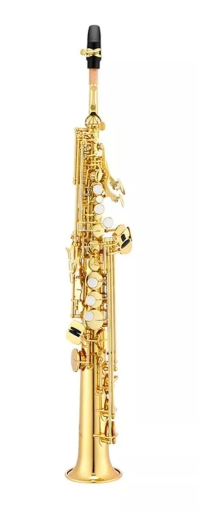 Saxofón soprano Sib Jupiter laqueado con estuche