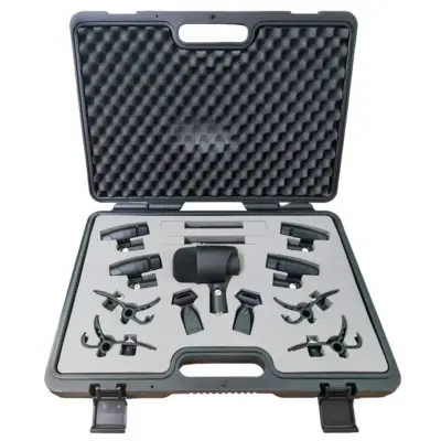 Set de 7 micrófonos Krieg para batería