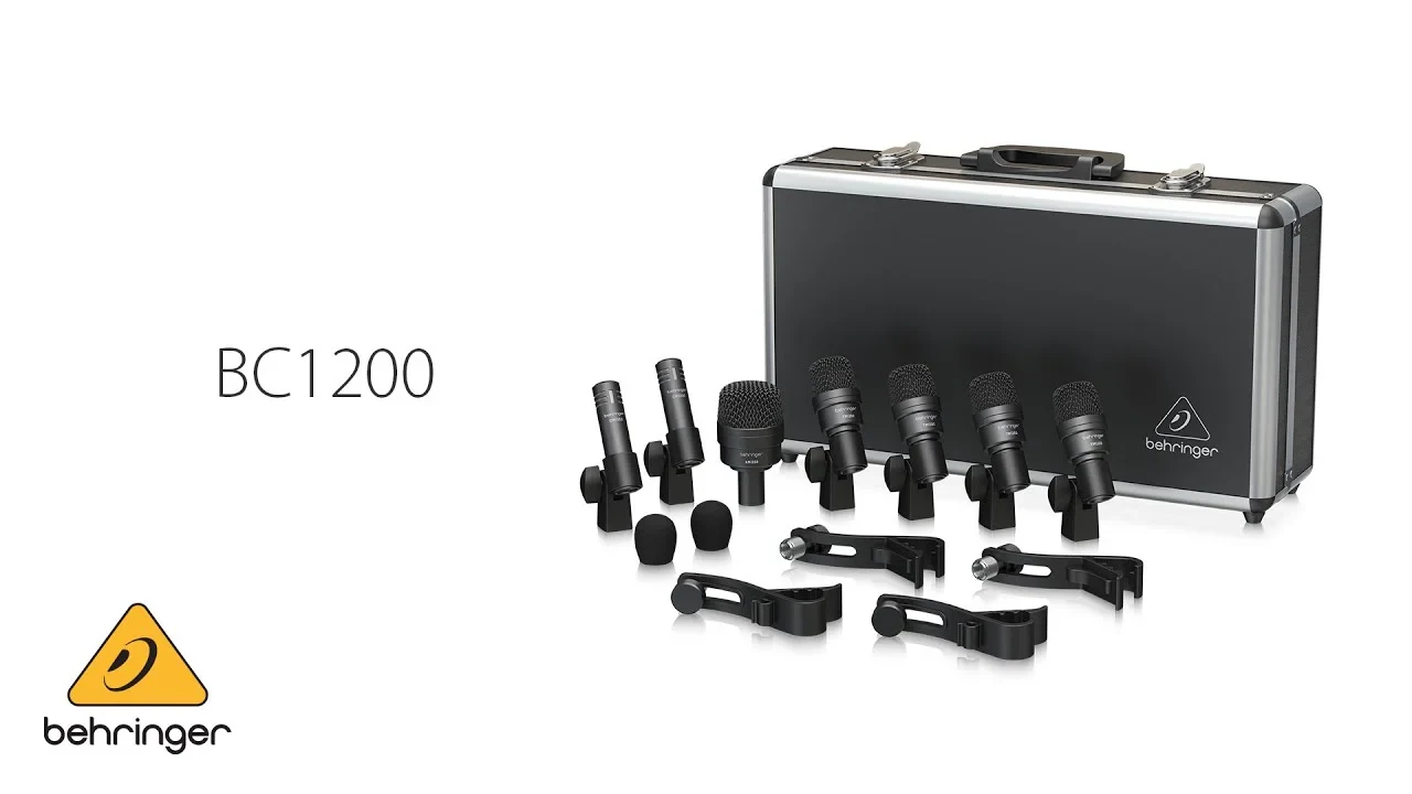 Set de 7 Micrófonos para Percusión Behringer BC1200 - Imagen 3
