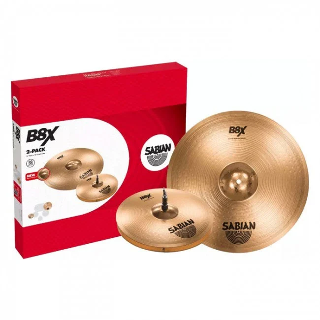 Set de Platillos Sabian B8X 14" y 18"