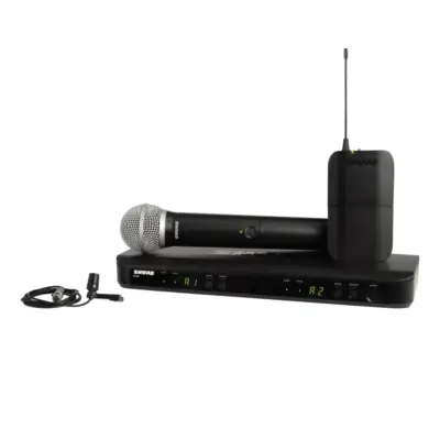 Sistema Inalámbrico Doble Shure BLX1288/CVL con Micrófono Lavalier