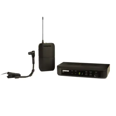 Sistema Inalámbrico Shure BLX14 con Micrófono BETA98 para Saxofón