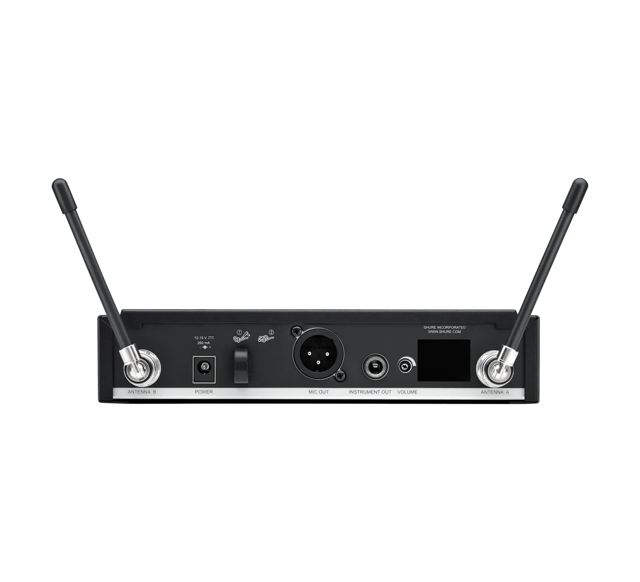 Sistema Inalámbrico Shure BLX14R para Guitarra y Bajo Rack - Imagen 3