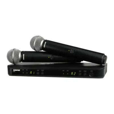 Sistema Inalámbrico Shure BLX288 con 2 Micrófonos SM58