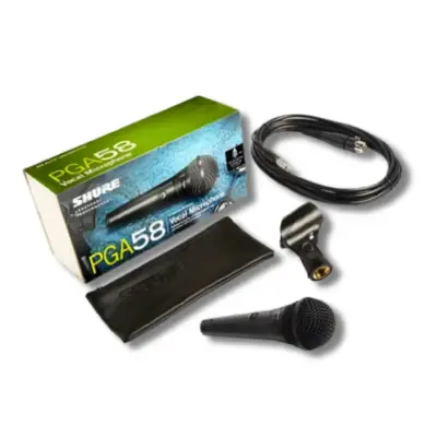 Micrófono Profesional Shure PGA58 QTR