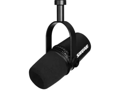 Micrófono dinámico digital Shure MV7 USB XLR