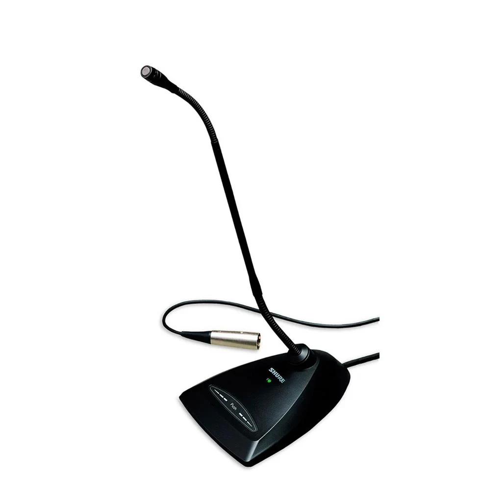 Micrófono Podium Shure MX412D/S con Cuello de Cisne de 12" y Base