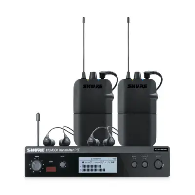 Kit PSM300 de Dos Receptores Shure