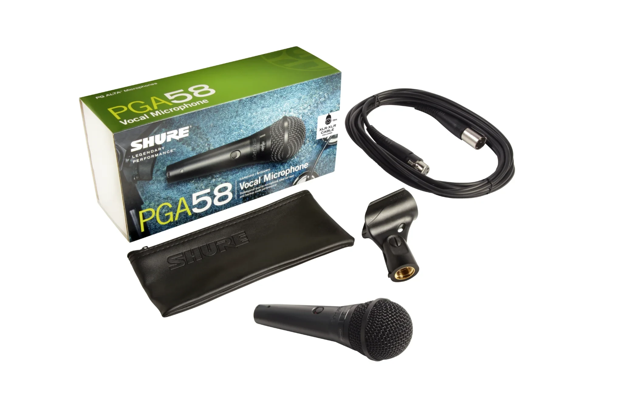 Micrófono Shure PGA58 con Cable XLR - Imagen 3