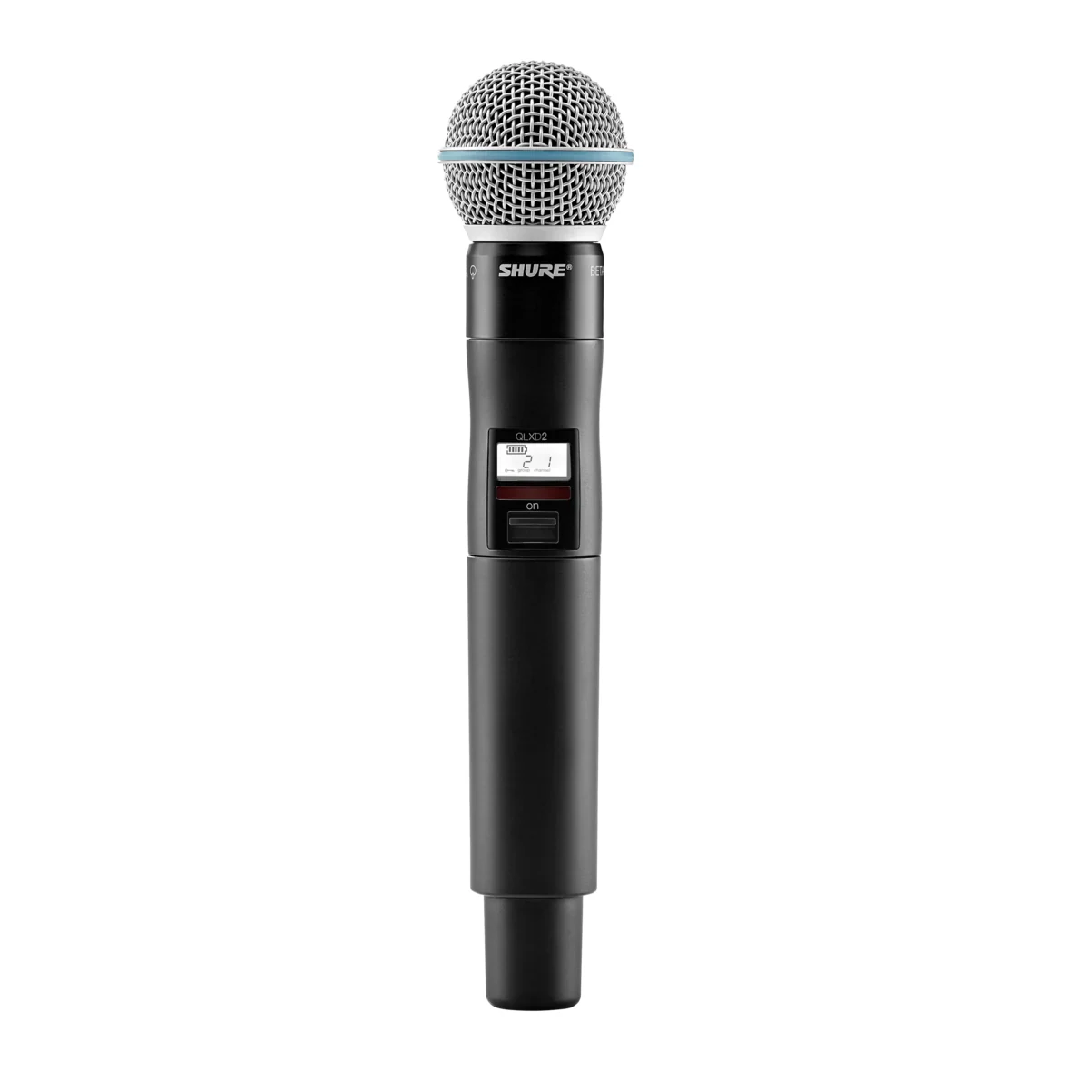 Transmisor Inalámbrico Shure QLXD2 con Micrófono Beta 58