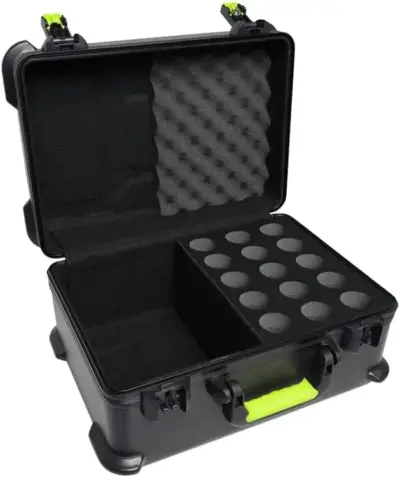 Estuche Shure para 15 micrófonos