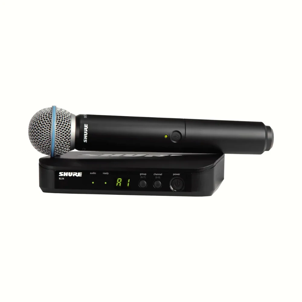 Sistema Inalámbrico Shure con Micrófono de Mano Beta 58A