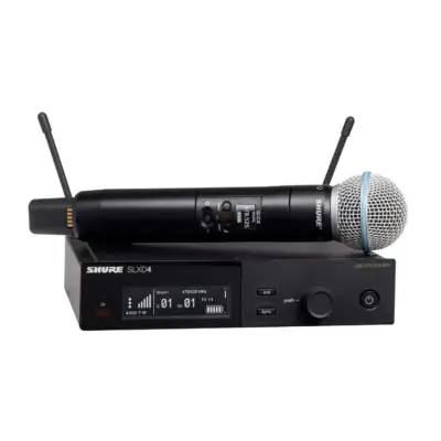 Shure Sistema Inalámbrico Digital con Micrófono de Mano Beta 58A