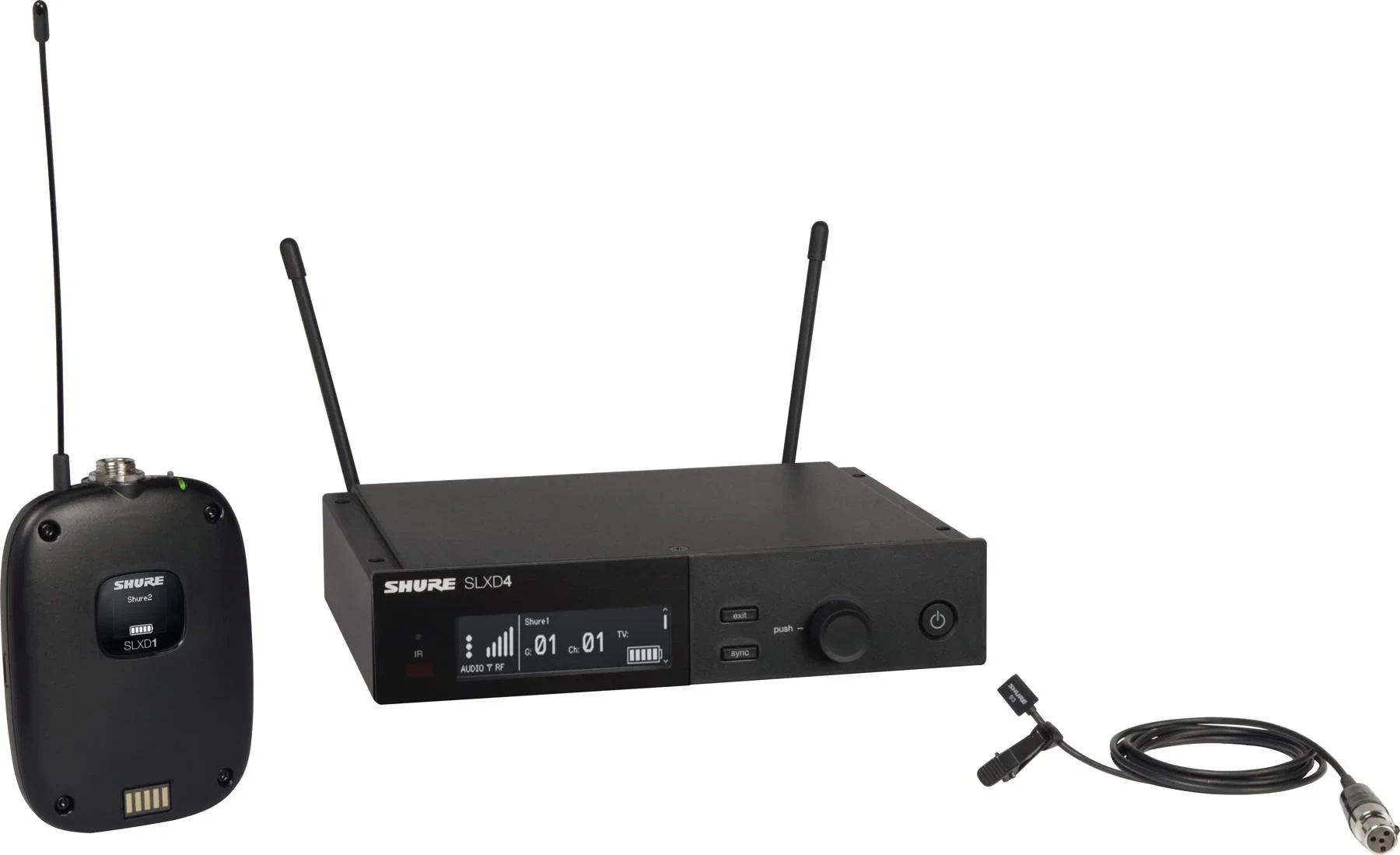 Sistema Inalámbrico Lavalier Shure SLXD1493