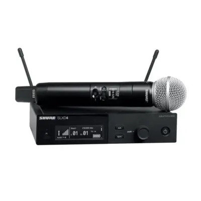 Sistema Inalámbrico Shure SLXD24 con Micrófono Vocal SM58