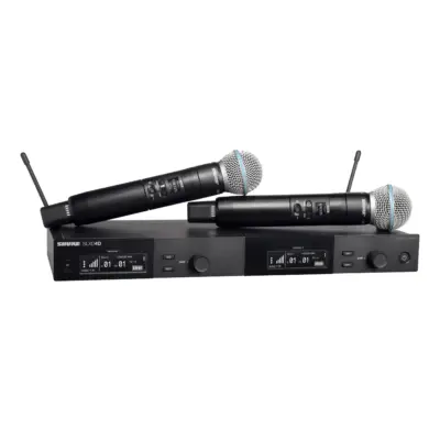 Sistema Inalámbrico Dual de Mano Shure SLXD24DB58