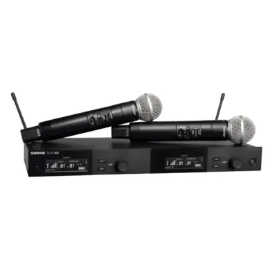 Sistema Inalámbrico Dual de Mano Shure SLXD24D/SM58