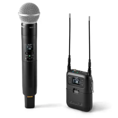 Sistema Inalámbrico Dual de Mano Shure SLXD25/SM58