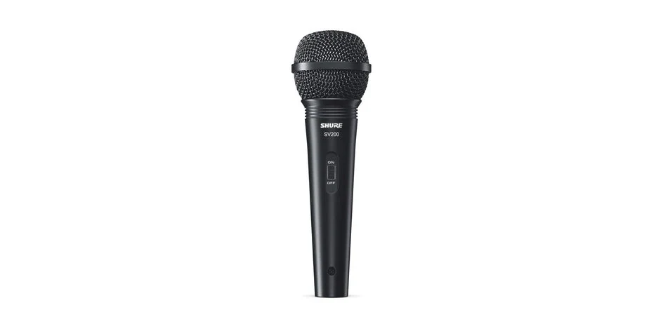 Micrófono Dinámico Shure SV200 con Cable