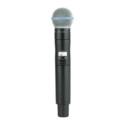Transmisor Digital Inalámbrico Shure ULXD2 con Micrófono Beta 58