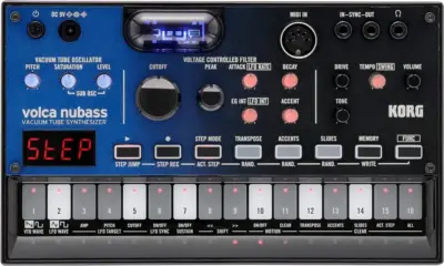 Sintetizador Korg de Bajo Analógico Volcanubass