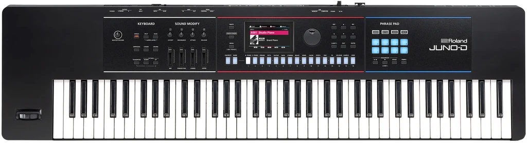 Sintetizador Roland JUNO-D7 con 76 teclas