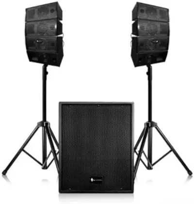 Sistema Amplificado Alien Pro Line Array Vector 15 Advance