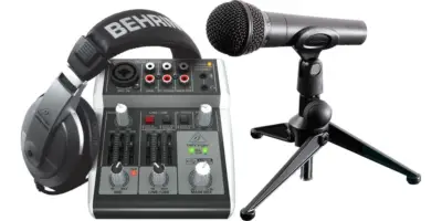 Sistema Behringer Podcastudio 2 USB