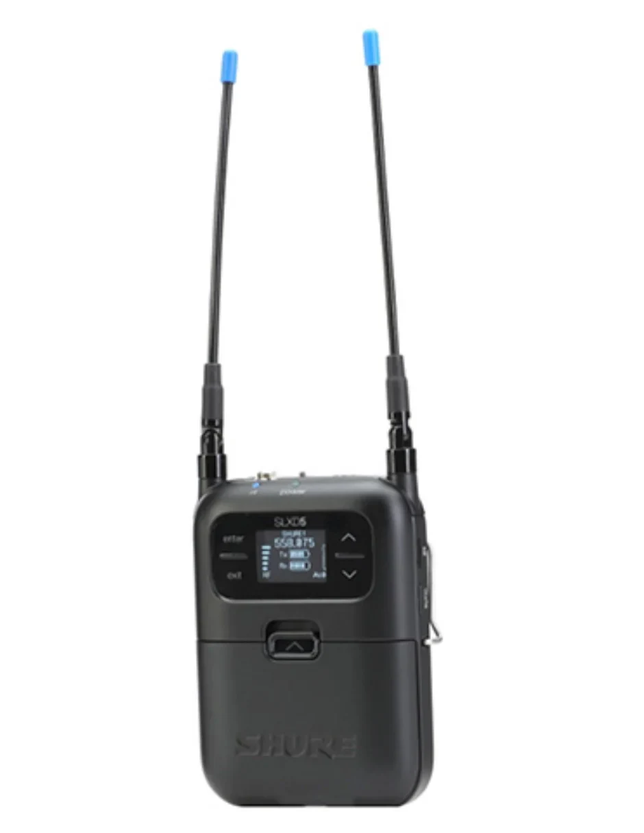 Sistema bodypack inalámbrico digital portátil SLXD15/G58 - Imagen 2