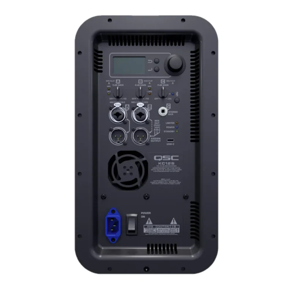 Sistema de Audio QSC KC12 Color Negro - Imagen 2