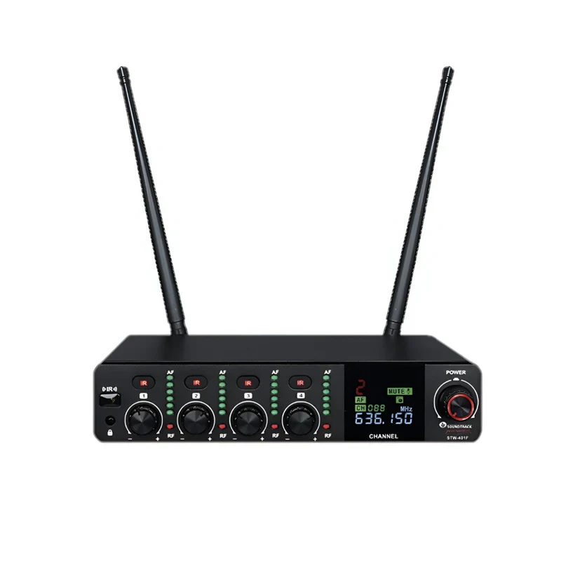 Sistema de micrófonos inalámbricos Soundtrack STW-401F - Imagen 2