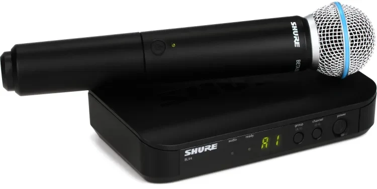 Sistema Inalámbrico con Micrófono Beta 58A Shure BLX24/B58 - Imagen 4