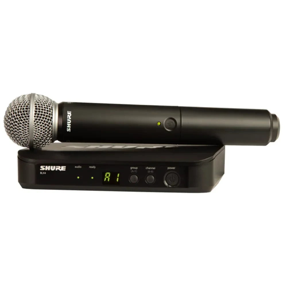 Sistema Inalámbrico con Micrófono de Mano Shure BLX24/SM58