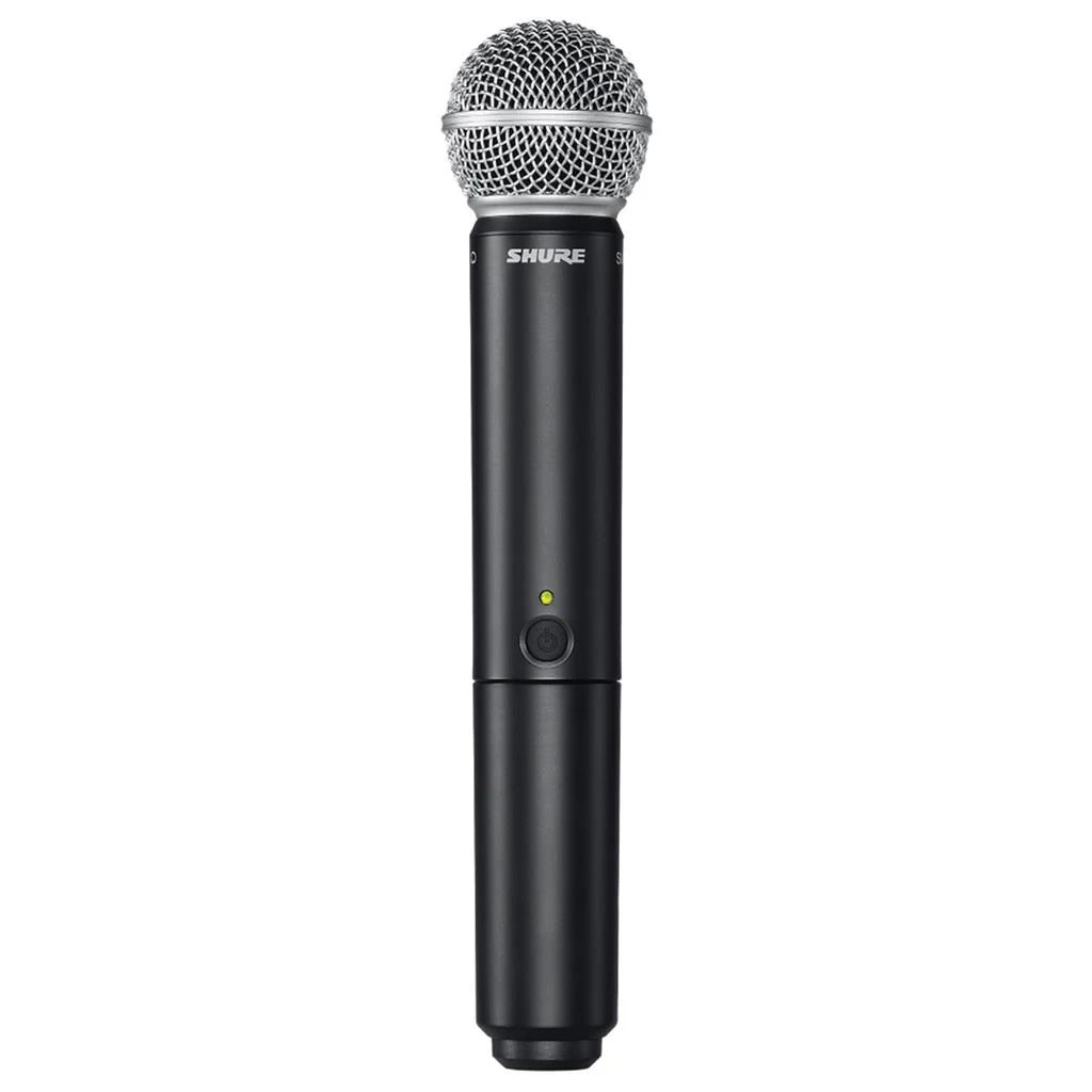 Sistema Inalámbrico con Micrófono de Mano y Receptor Shure BLX24/SM58 - Imagen 2
