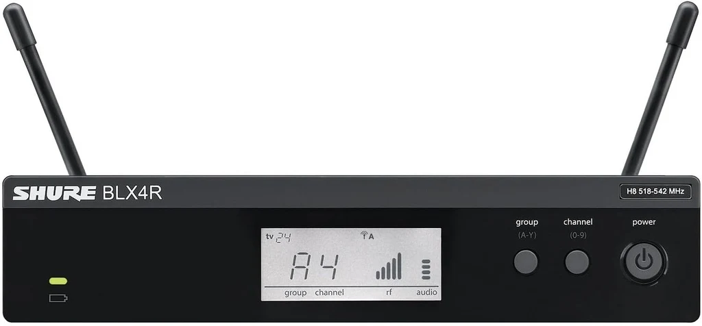 Sistema Inalámbrico de Rack Shure BLX14R con Micrófono Lavalier WL93 - Imagen 2