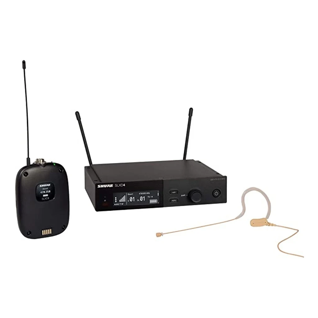 Sistema inalámbrico digital con micrófono de diadema Shure SLXD14