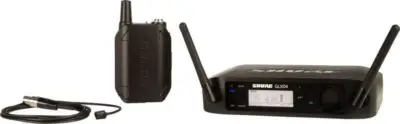 Sistema inalámbrico digital Shure GLXD14+ con micrófono de solapa WL93