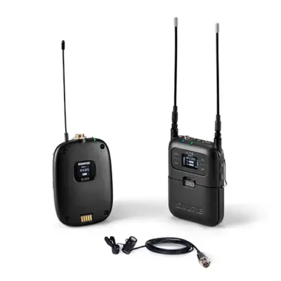 Sistema inalámbrico digital portátil con micrófono lavalier Shure SLXD15/85