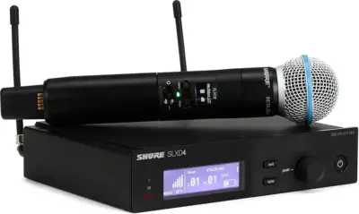 Sistema Inalámbrico Digital Shure con Micrófono Beta 58