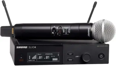 Sistema Inalámbrico Digital Shure con Micrófono SM58